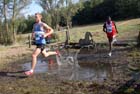Nick Swinburn (Morpeth) leads Tadele Geremew (Elswick) during the Sherman Cup, Hedley Farm, Tanfield,  County Durham.
